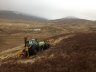  - Extreme winter conditions here on Rannoch Moor can be described as Arctic. Not only is it a severe test for machinery but it also is a severe test for fencing which has to be subjected to heavy snow loadings.